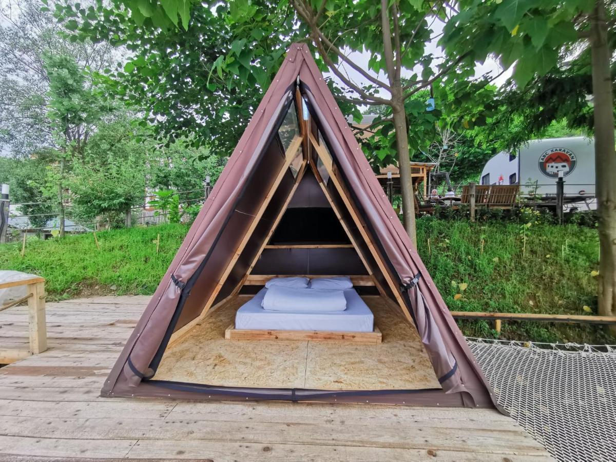 Отель Danzi Camping Tiny House Ризе Экстерьер фото